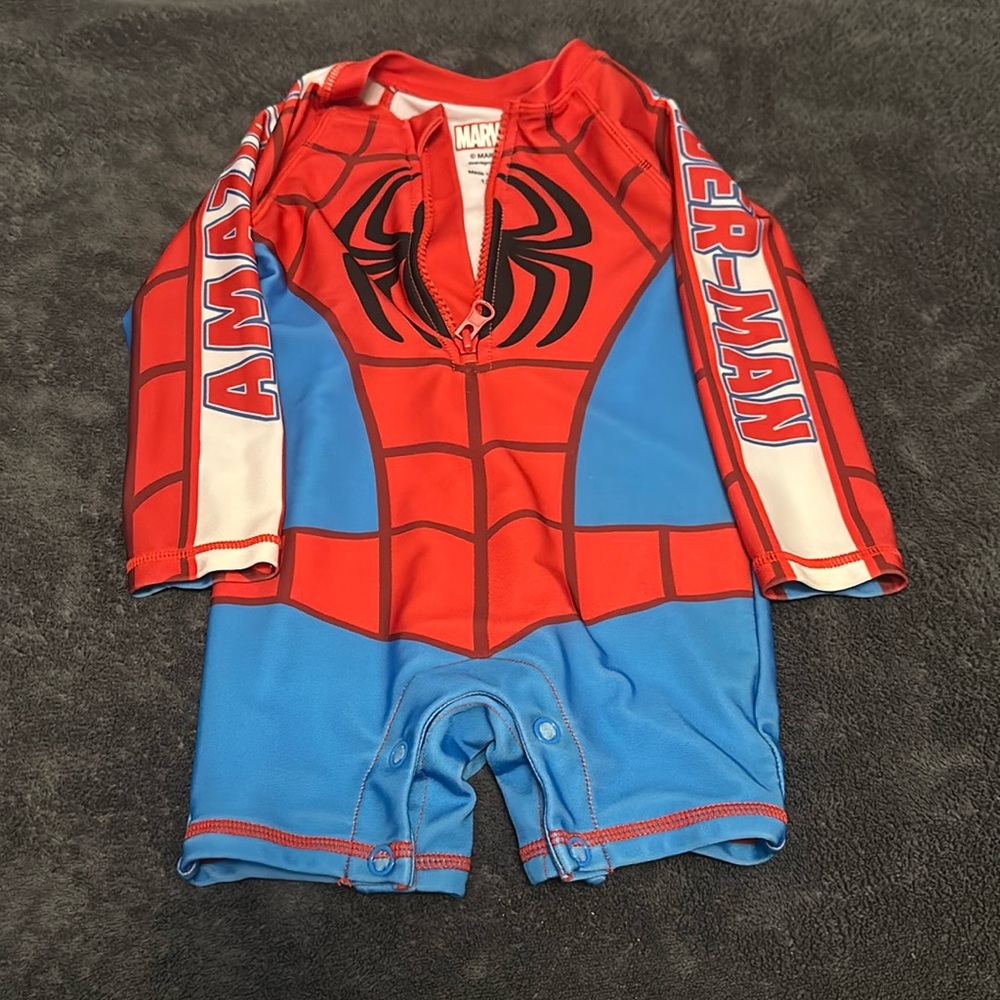 Amazing Spider-Man swim suit 12m